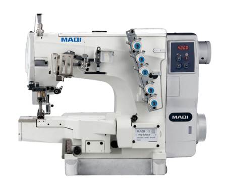 Cylinder-bed computerized interlock sewing machine